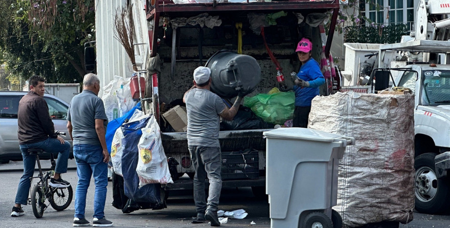 3 ALCALDÍAS TOMAN LA DELANTERA EN ACOPIO DE BASURA