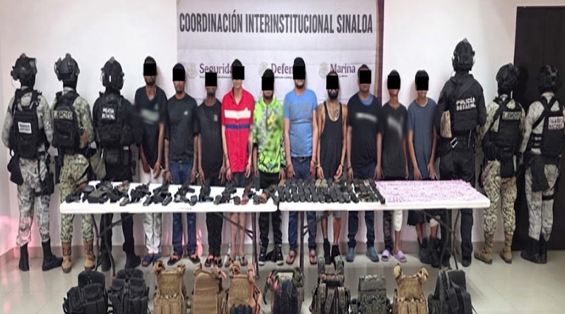 7 EXTRANJEROS CAPTURADOS CON VÍNCULOS A CÉLULA DEL CÁRTEL DE SINALOA