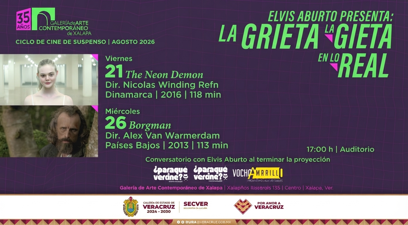 LLEGA EL CICLO DE CINE “LA GRIETA EN LO REAL” A XALAPA