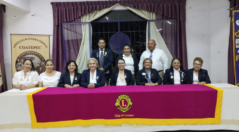 RENUEVA MESA DIRECTIVA CLUB DE LEONES COATEPEC