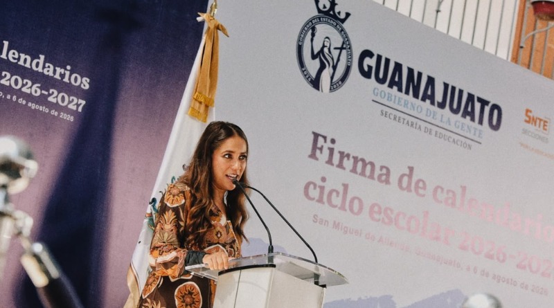 FIRMAN LOS CALENDARIOS ESCOLARES 2026-2027 PARA GUANAJUATO.