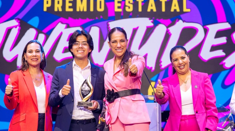 LIBIA DENNISE ENTREGA EL PREMIO ESTATAL DE LAS JUVENTUDES 2026