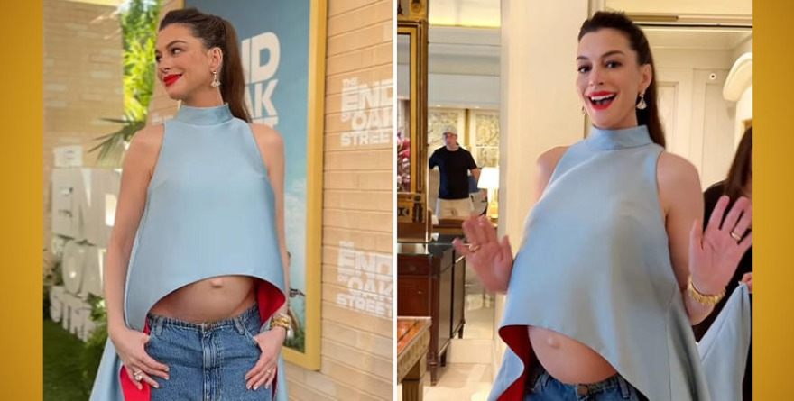 ANNE HATHAWAY RESPONDE Y DEFIENDE SU EMBARAZO