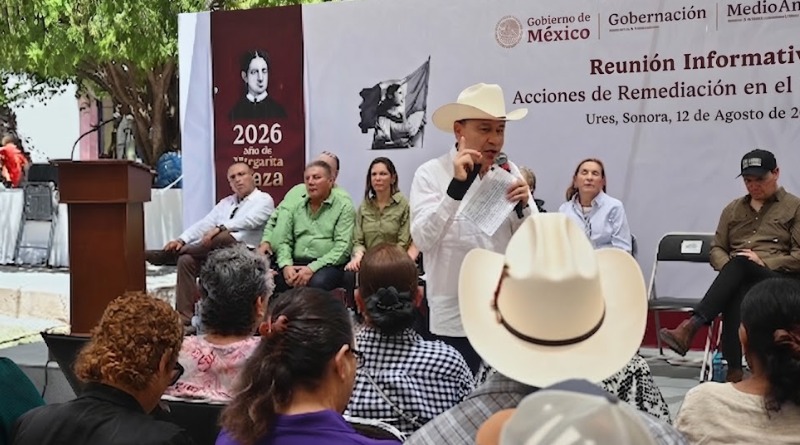 ANUNCIAN INVERSIÓN DE 654 MDP PARA REMEDIAR RÍO SONORA