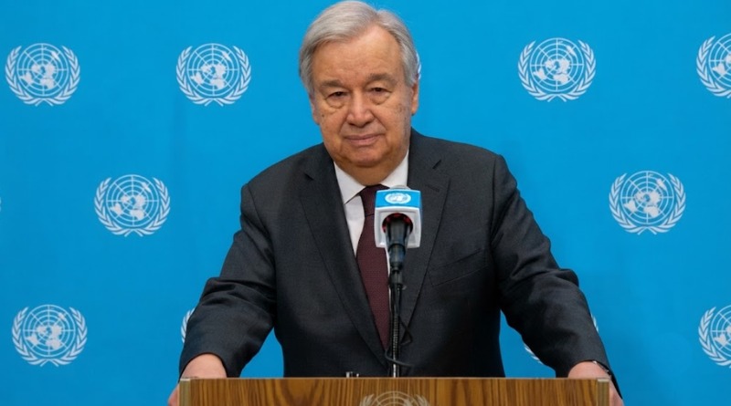 APLAUSOS DE GUTERRES POR EL ANUNCIO DEL DESARME DE HAMÁS