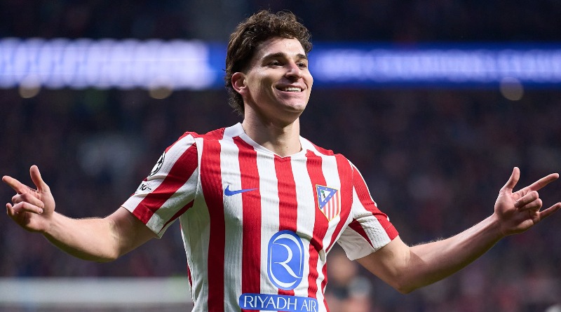 ATLÉTICO CONSIDERARÍA VENDER A JULIÁN ÁLVAREZ HACIA EL ARSENAL