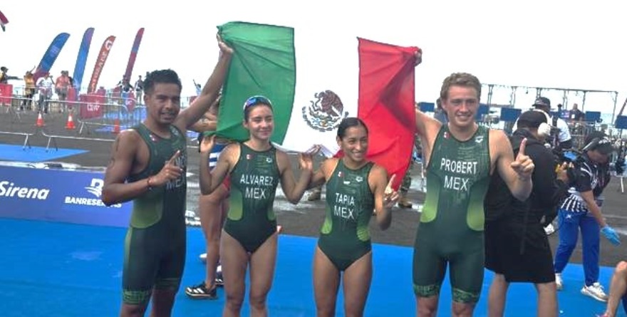 EL RELEVO MIXTO DE TRIATLÓN: ORO PARA MÉXICO