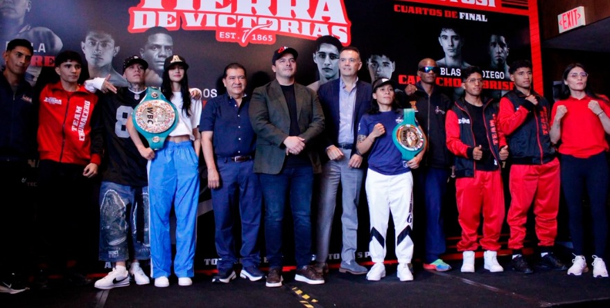EN LA ARENA POTOSÍ ARRIBA “MÉXICO TIERRA DE VICTORIAS”