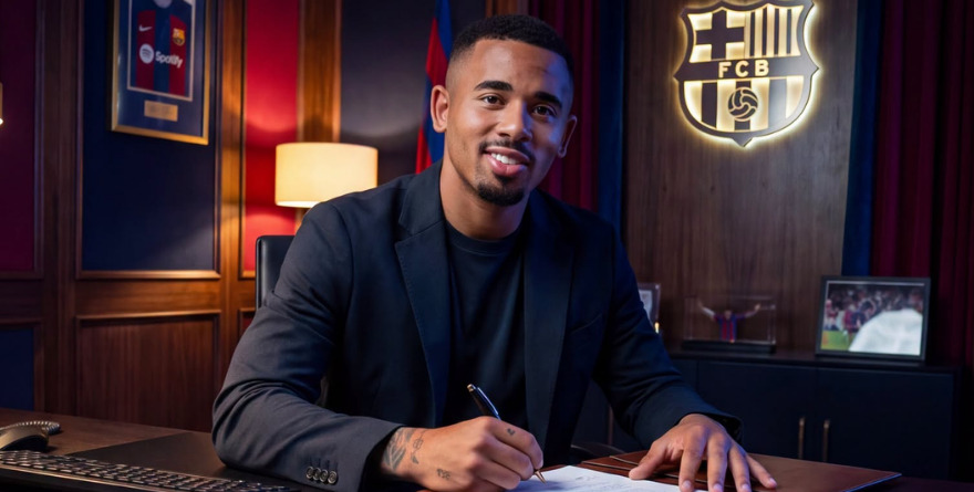 GABRIEL JESUS REFUERZA LA OFENSIVA DEL BARCELONA