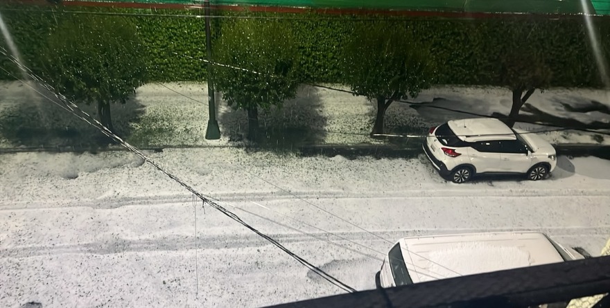 GRANIZADAS IMPACTAN A CUATRO ALCALDÍAS DE LA CDMX