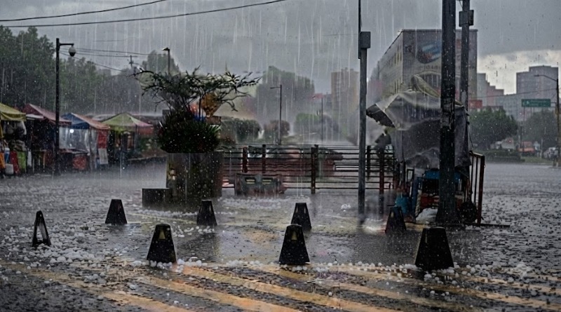 LA LLUVIA ARRECIA EN CDMX