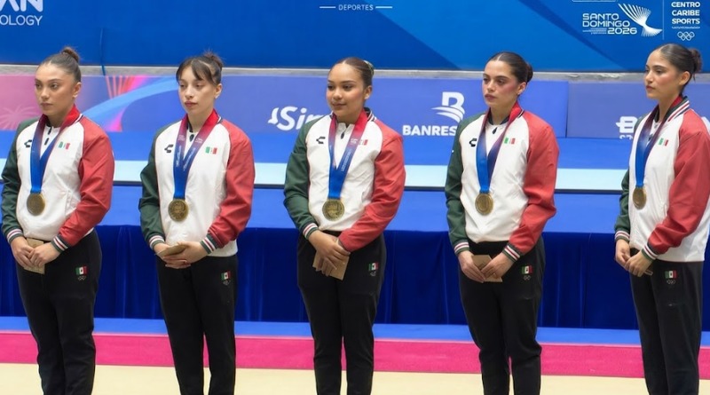 MÉXICO DESLUMBRA Y SE LLEVA ORO EN GIMNASIA ARTÍSTICA EN JCC