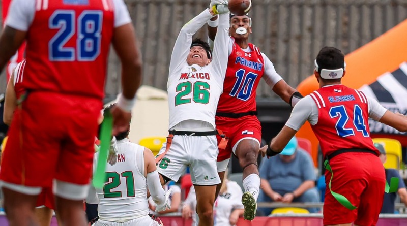 MÉXICO REMONTA Y BUSCA VENCER A EU EN SEMIS DE FLAG FOOTBALL
