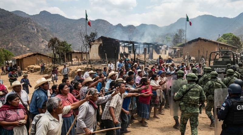 MILITARES ABANDONAN COMUNIDAD EN GUERRERO TRAS EXPULSIÓN