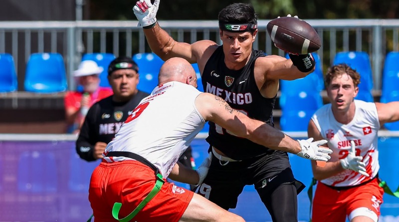 MUNDIAL DE FLAG FOOTBALL: PASO PERFECTO DE LOS HOMBRES