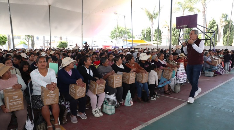 PROGRAMA “ALIMENTACIÓN IMPARABLE” ENTREGA 5 MIL DESPENSAS EN SAN MIGUEL CANOA