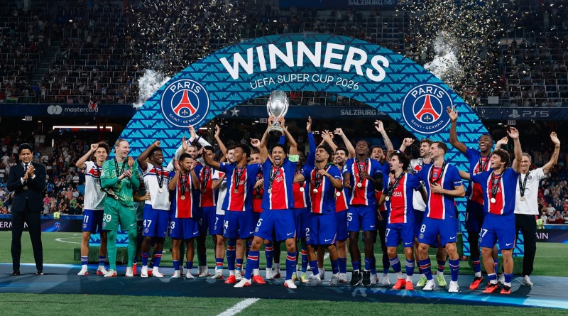 PSG BICAMPEÓN TRAS TRIUNFAR EN LA SUPERCOPA DE EUROPA