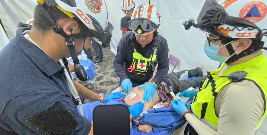 QUEMA DE ‘TORITO’ GENERA 21 LESIONADOS EN XICO, VERACRUZ