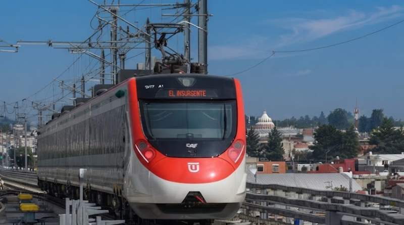 REPORTAN FALLA EN TREN SUBURBANO AL AIFA