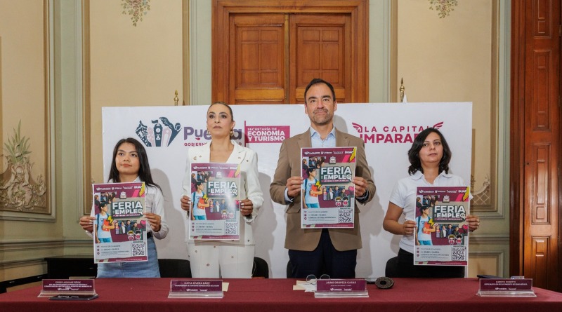 SE REALIZARÁ FERIA DE EMPLEO CON GOBIERNO DE PUEBLA Y BUAP