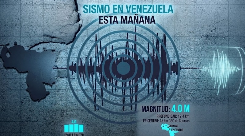 SE REGISTRA NUEVO TERREMOTO EN VENEZUELA