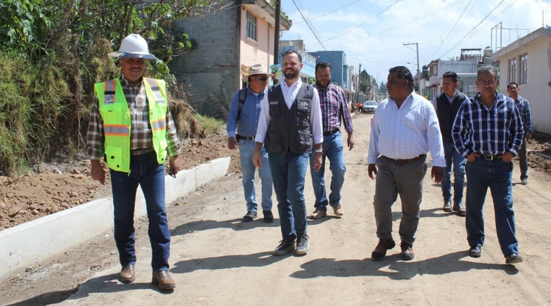 SIGUE ADELANTE LA OBRA VIAL DE SAN SEBASTIÁN DE APARICIO