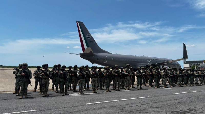 SINALOA SE FORTALECE CON 300 SOLDADOS DEL EJÉRCITO