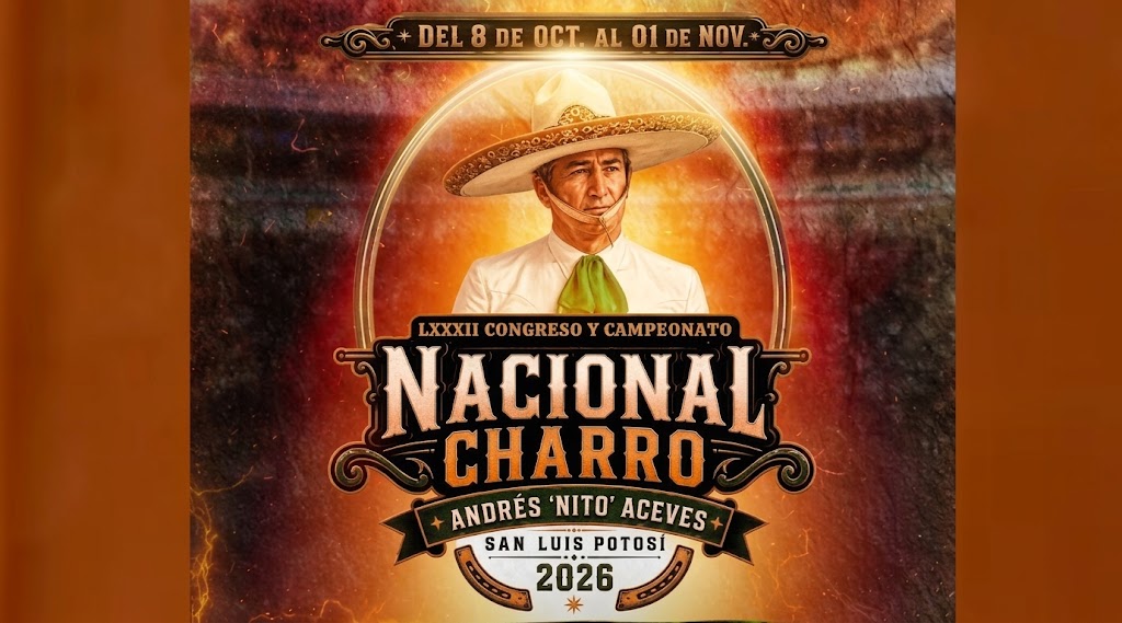 SLP ORGANIZA EL CONGRESO Y CAMPEONATO NACIONAL CHARRO 2026
