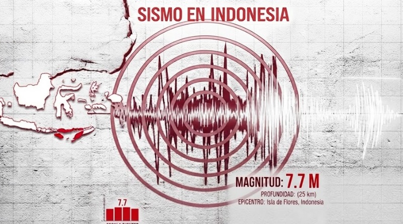SUBE A 72 LA CIFRA DE MUERTOS EN TERREMOTO DE INDONESIA DEL SÁBADO