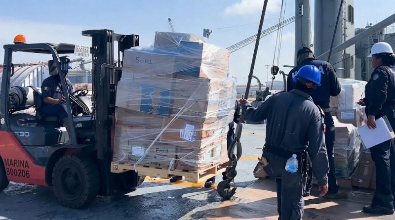 SUPERA LOS 718 TONELADAS LA AYUDA DE MÉXICO PARA VENEZUELA
