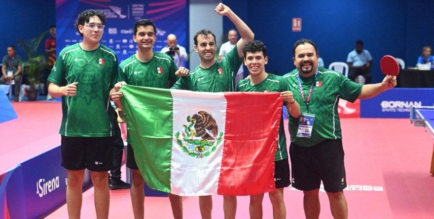 TENIS DE MESA: MÉXICO ES EL REY