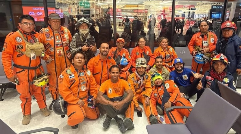 TOPOS AZTECAS SE DIRIGEN A COLOMBIA PARA SOCORRO TRAS SISMO