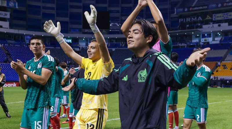 TRI SUB 20 GARANTIZA PASE A COPA DEL MUNDO CON GOLEADA