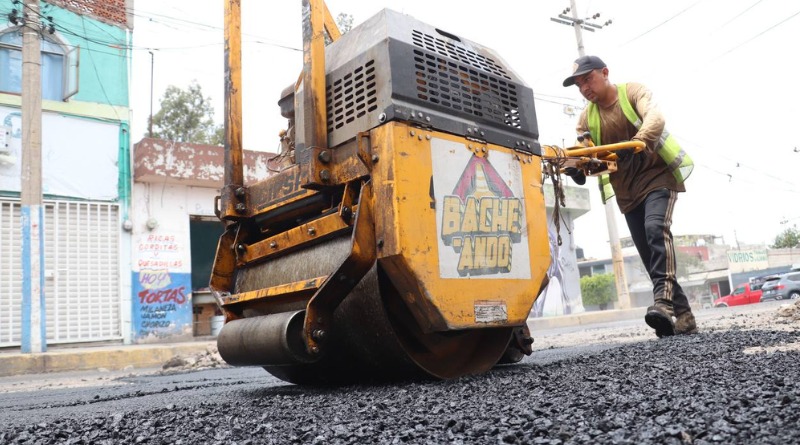 VILLA VERDE: AVANZAN LOS TRABAJOS DE BACHEO