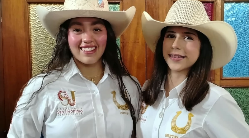BELLEZA COATEPECANA ENGALANA CABALGATA SAN JERONIMO