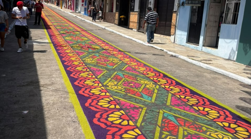 TAPETES DE FE PARA SAN JERÓNIMO
