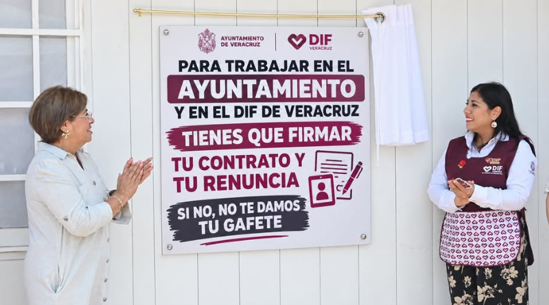 ¿CONTRATO Y RENUNCIA PARA TRABAJAR EN EL DIF DE VERACRUZ?