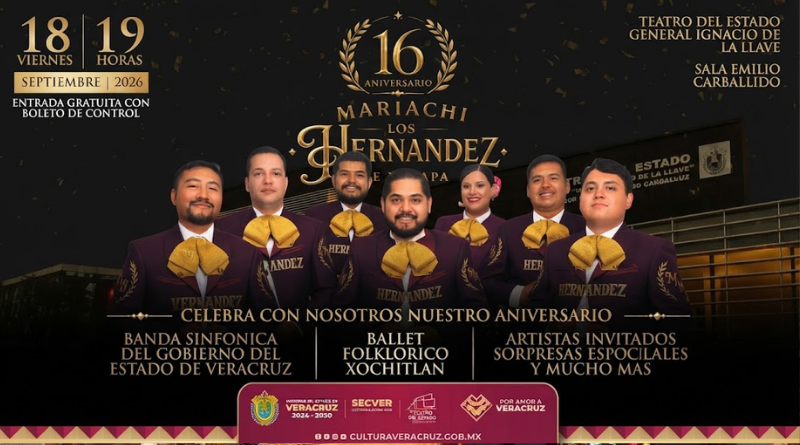 CELEBRAN TRAYECTORIA DEL MARIACHI LOS HERNÁNDEZ