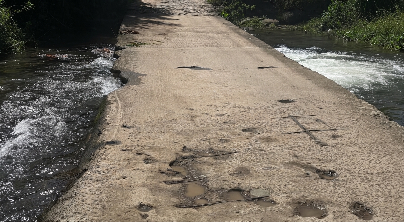 EL ARENAL QUE AMENAZA AL PUENTE DE LA MARINA EN XICO Y COATEPEC