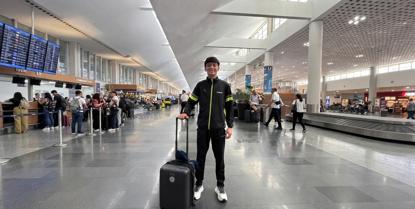 ILAN LIMA LLEVA EL ORGULLO DE COATEPEC A ESPAÑA