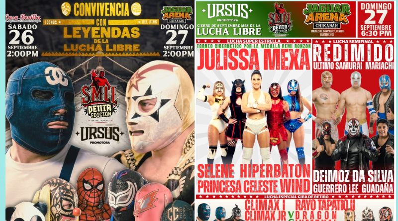 COATEPEC CIERRA SEPTIEMBRE CON LUCHA LIBRE