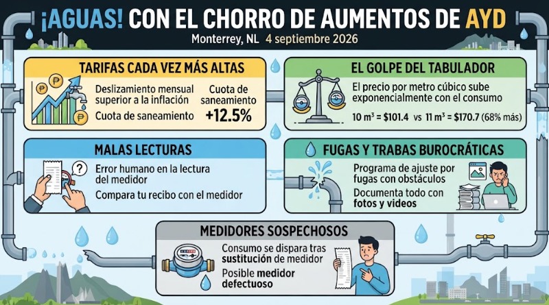 ¡AGUAS! AYD VIENE CON FUERTES AUMENTOS