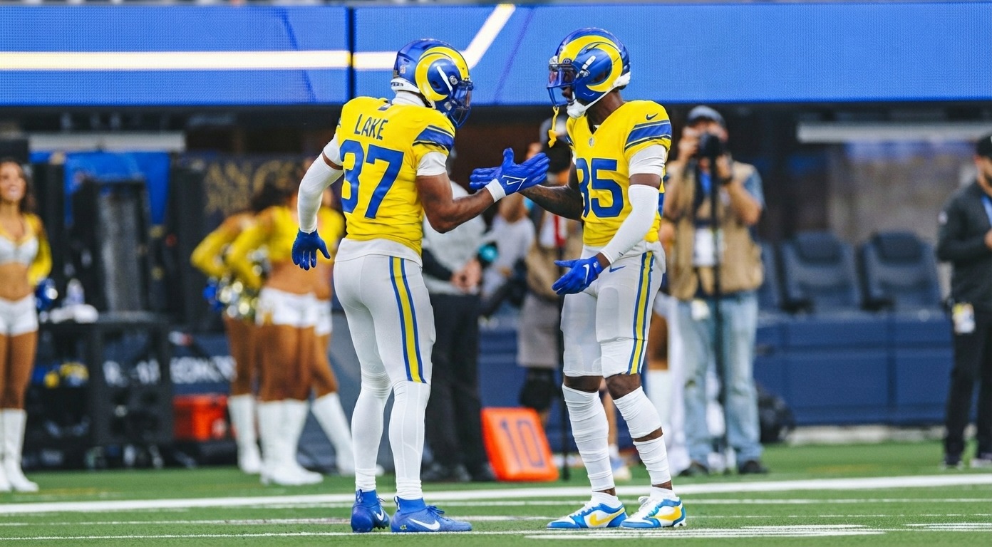 BRILLA ADAMS Y LOS RAMS APLASTAN A GIANTS