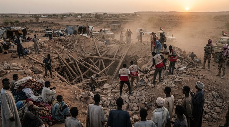 COLAPSO DE MINA DE ORO DEJA 67 MUERTOS EN SUDÁN