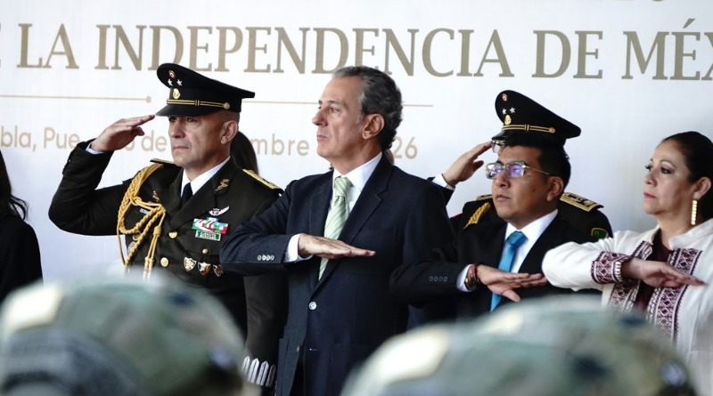 CONMEMORAN EL 216 ANIVERSARIO DE LA INDEPENDENCIA EN PUEBLA