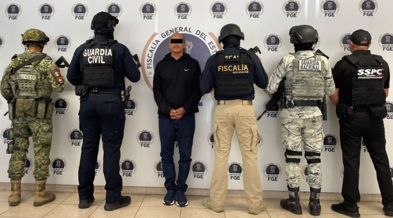 DETIENEN EN MICHOACÁN A PRESUNTO LÍDER REGIONAL DEL CJNG