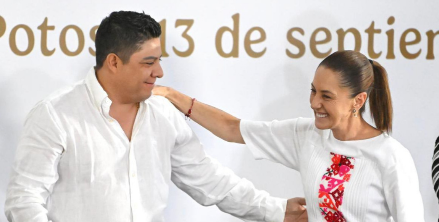 GOBERNADOR RICARDO GALLARDO CARDONA DESTACA AVANCES DE CLAUDIA SHEINBAUM EN SEGUNDO AÑO