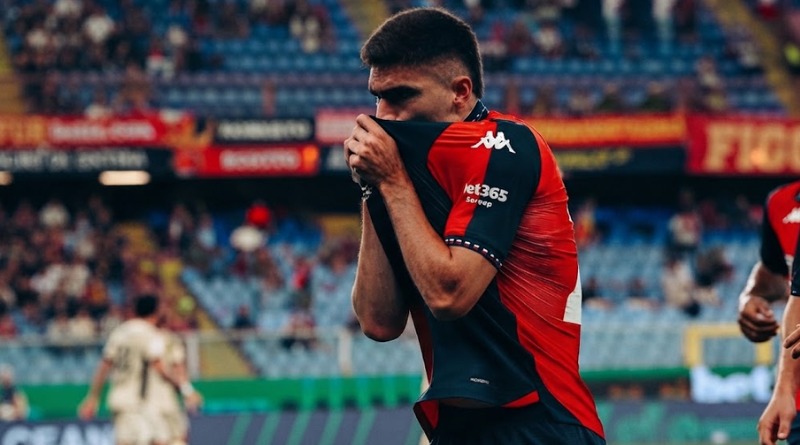 GRACIAS A JOHAN VÁSQUEZ, EL GENOA AVANZA EN ITALIA