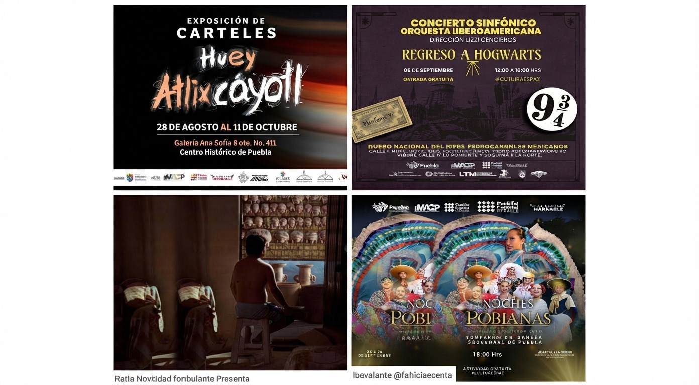 PUEBLA PREPARA CONCIERTO GRATIS DE HARRY POTTER E INNUMERABLES ACTIVIDADES