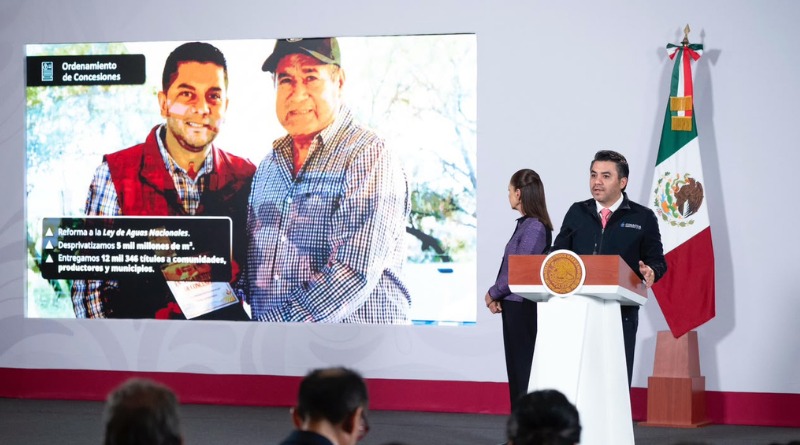 SIETE MILLONES SE SUMAN A LA RED DE AGUA ENTUBADA; ALISTAN 180 MIL MDP EN OBRAS